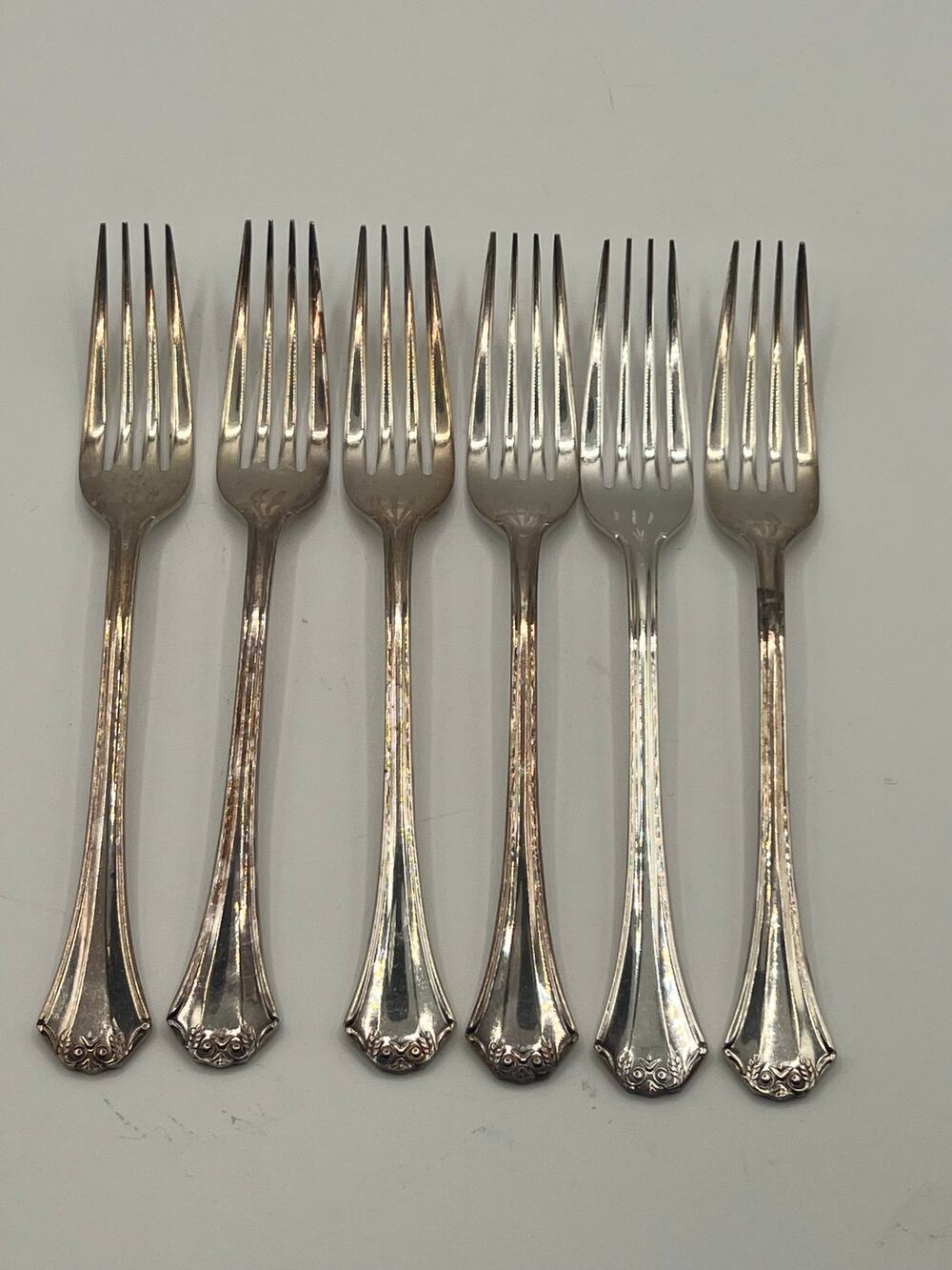 Supreme Cutlery By Towle Set Of 5 Silver Fork Set Dinner Forks